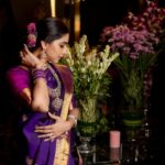 Aarthi Instagram – Dress how you want to be addressed. 
In this case ‘A Tamil Ponnu‘. 

💜

💜

💜

💜

Sari  @pothysboutique 
Blouse @turquoisedesignstudio 
Jewels @vummidibangaru 
Flower @efflorescence_bridal_flowers 
Photo  @kiransaphotography 
Event  @thetailoredtale 

#traditionalday #tamilponnu #kanjeevarampattu #jimikkikammal #mallipoolove #sarilove #sarisofinstagram #purplelove #instafashion #indianwear #playingdressup #pujaidays #poojalook