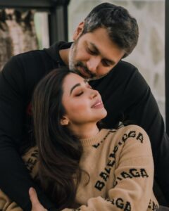 Aarthi Instagram - … ‘Cause you’re the reason I believe in fate, you’re my paradise

And I’ll do anything to be your love or be your sacrifice 

… ‘Cause I love you for infinity ♾️🤍 

Happy anniversary to us! #anbeenanbe @jayamravi_official 

P.S: Thank you #jrfans and instafam for your heartwarming wishes 💌