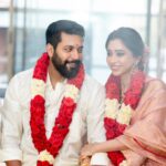 Aarthi Instagram - The year we anxiously wanted to get through 😂 And we did it! Onto our 14 and I wouldn’t change a thing. Keep treating me like a Queen and keep making the world wonder how you make 13 years look this wonderful! Happy anniversary my kukku for life 🤍 @jayamravi_official 📸 @kiransaphotography