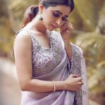 Aarthi Instagram – Loved playing muse to @mrunalinirao and @tifarachennai 💜 Usually a person to shy away from lilac but this has my heart!
.
.
.
.
.
💄 @leiyamua 
💆🏻‍♀️ @makeup101byyamini 
📸 @iamvigneshjayakumar 
🧍🏻‍♀️ @nasima28