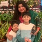Aarthi Instagram - Happy Birthday Ma.. ♥️ You will forever be Aarav and Ayaan’s perfect 10. You will forever be my inspiration and my cuddly bear. You will forever be Ravi’s Iron Lady. You will forever be daddy’s guardian angel. You will forever be Anu’s strength. You are forever the bond that holds us all together. You are our forever... I don’t ask for too much from you, just live a 100 years with good health, happiness and love. We love you ma ♾ @sujataavijaykumar