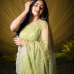 Aashika Padukone Instagram - I’m drawn between the light and the dark 🖤 PC: @sa7_photography MUH: @shaanvi_s_makeover Designer: @ssdesigner.studio Location: @thenawabsgarden