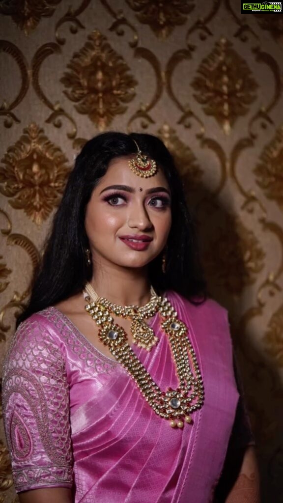 Aashika Padukone Instagram - South Indian Barbie magic be like 💖 One of my favourite looks by @makeoversbyamitha_lekha 😘 #barbie #SouthIndianTradition #BarbieDreams #GracefulGlamour #CulturalFusion #indianfashionista