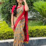 Aashika Padukone Instagram – Beautiful saree by @rithu_fashion_hub ♥️ Hyderabad