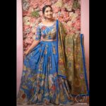 Aashika Padukone Instagram - Where petals dance and dreams take flight🌸 PC: @sa7_photography MUA: @brunda_mua Hairby: @hairstyle_sowmya Designer: @lasyareddyarts Location: @studio.romeojuliet