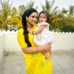 Aashika Padukone Instagram - Happy Birthday my doll 😘♥️ #gayatripapa #birthdaygirl #trinayani #zeetelugu #1stbday #realbirthday