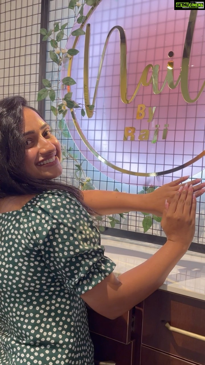 Aashika Padukone Instagram - When it’s a fun nail session day out with our fav @ashikapadukone_official at Nails by Raji at Khajaguda! Book your appointment now! #nailsofinstagram #teluguactress #tvactress #nailsday #lovelynails #extensions #acrylicpainting #acrylicnails #nailsdesign #trending #trendingnails #explorepage✨ #celebrity #celebritynails