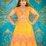 Aashika Padukone Instagram - Sunshine mixed with a little hurricane 🧡 PC: @sa7_photography MUH: @shaanvi_s_makeover Designer: @ishas_by_prasuna Location: @thenawabsgarden #orangeoutfit #oufitinspo #trend #ootd #designerwear #photography #location #makeover #styleinspiration #fashion #trending #fashionista #india
