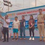 Aathmika Instagram - What a wonderful way to kick start your Sunday. Glad to be part of #cancerawarenessrun organised by @adyarcancerinstitute mainly highlighting on #sarcoma ( a type of cancer which affects bones and soft tissues ) which is on the rise… The power of awareness helps us to detect it and cure at the earliest.. #Raceagainstcancer 🙌🏽