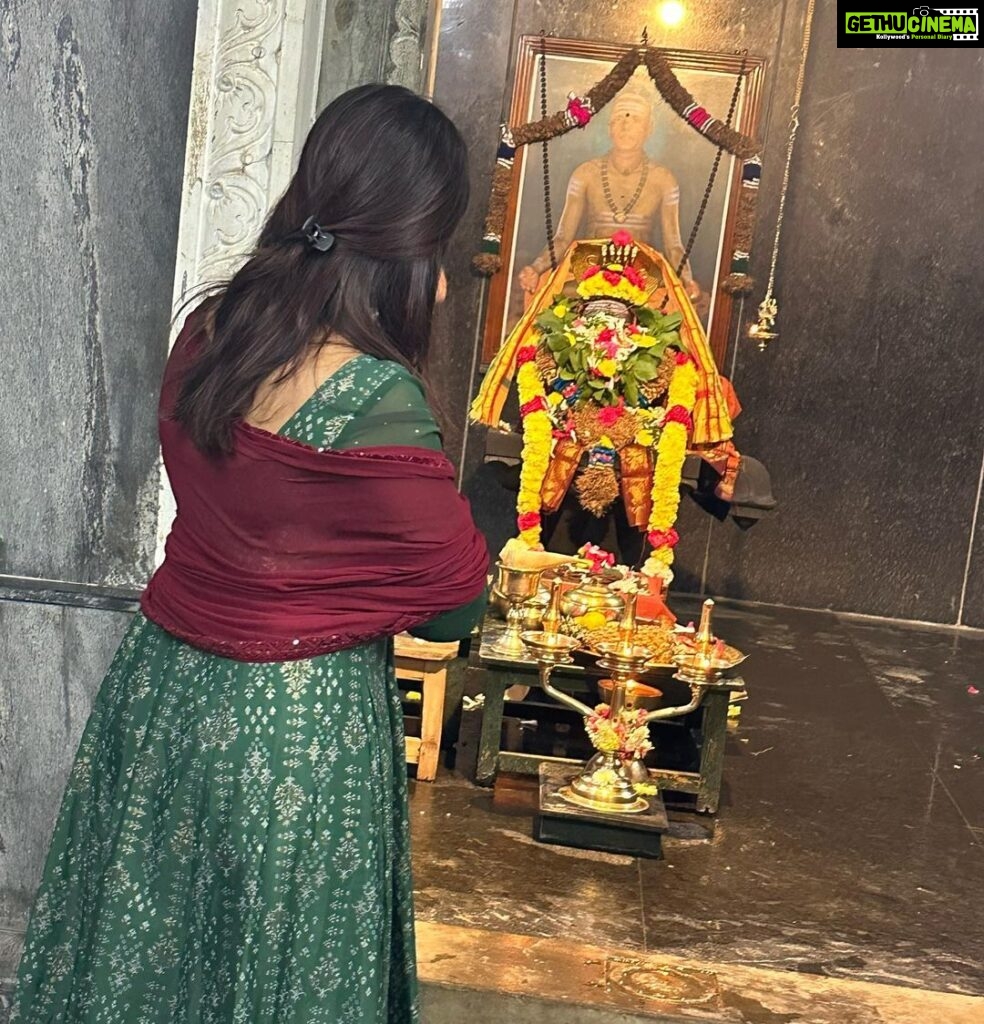 Aathmika Instagram - The God we worship with all our heart is not just God for us. It would have been an integral part of our lives. Because We see that God as a person we would have lost in our past. Happy #MahaShivaratri 🙏🏽 Theni தேனி