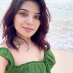 Aathmika Instagram – Lost in paradise 🏝 🌊 💫
#sunset