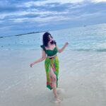 Aathmika Instagram - Lost in paradise 🏝 🌊 💫 #sunset