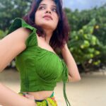 Aathmika Instagram - Lost in paradise 🏝 🌊 💫 #sunset