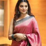 Aathmika Instagram - Your task is not to seek for love, but merely to seek and find all the barriers within yourself that you have built against it - Rumi 🤍 Clicked : @mohan_vallap Blouse : @kaavyareddycouturestudio