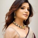 Aathmika Instagram - Styled by: @nikhitaniranjan Outfit: @tilfi_banaras Jewellery: @mspinkpantherjewel Photography: @arunprasath_photography MUAH : @chisellemakeupandhair