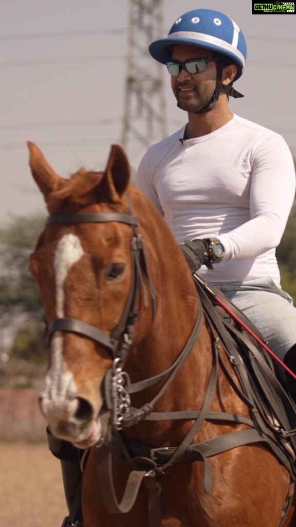 Abijeet Duddala Instagram - Polo, is the sport of King's they say.. All I care about, is being a good horseman. There's definitely something about having a bond with an animal. They're less selfish.. Makes you atleast want to be a better person in a cruel world. #horseman #equestrian #riding #polo Jaipur, Rajasthan