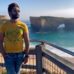 Abijeet Duddala Instagram - Figure out where you don't belong, half the problem is solved.. 🏞 #traveldiaries #greatoceanroad #australia #latergram Twelve Apostles