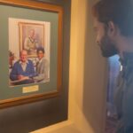 Abijeet Duddala Instagram - The Don, and the God.. 🔥🔥 Cricket was, is and always will be my first ♥️ So much history to this place. Legends.. #thedon #bradman #masterblaster #sachin Melbourne Cricket Ground (MCG)