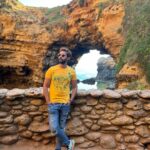 Abijeet Duddala Instagram - Tourist me POV - “Ok quick, look 2 o’clock, 11 o’clock, 9 o’clock. Get outta here” 🤙🤙 #greatoceanroad #tourist #traveldiaries #australia The Grotto, Great Ocean Road, Port Campbell,melbourne Australia
