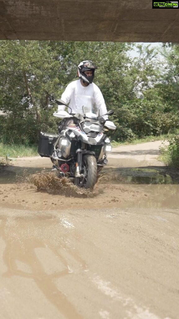 Abijeet Duddala Instagram - Dear Instagram, HERE! This is me going completely out of character and doing your bidding, (duh..) Since, you refuse to let go of your own “recommendations” for music, be happy with this. Now, make this thing blow up all across Punjab! Make it go BOOM! #desi #adventure #moto #overland #farmlife #outback #travel #motorcycle #offroad #camping