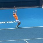 Abijeet Duddala Instagram - Go Rafa !! 🇪🇸🇪🇸 #ausopen #nadal #rafa Rod Laver Arena
