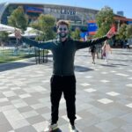 Abijeet Duddala Instagram - Grand Slammed !! #australianopen #tennis #melbourne Rod Laver Arena
