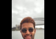 Abijeet Duddala Instagram - Good times 🍻 #newyear2023 #newyearseve #sydney #straya Sydney Opera House