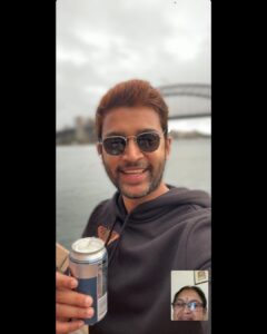 Abijeet Duddala Instagram - Good times 🍻 #newyear2023 #newyearseve #sydney #straya Sydney Opera House