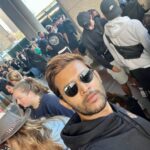 Abijeet Duddala Instagram - Crazy lines, but we in! Time for fireworks!! 🎇🎆 #nyefireworks #sydney Sydney Opera House