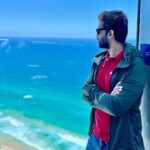 Abijeet Duddala Instagram - Endless blues.. #goldcoast #sea #blue Gold Coast, Queensland