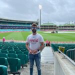 Abijeet Duddala Instagram - English weather down under #scg #sydneycricketground Sydney Cricket Ground (SCG)