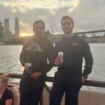 Abijeet Duddala Instagram - Good times 🍻 #newyear2023 #newyearseve #sydney #straya Sydney Opera House