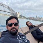 Abijeet Duddala Instagram - Crazy lines, but we in! Time for fireworks!! 🎇🎆 #nyefireworks #sydney Sydney Opera House