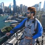 Abijeet Duddala Instagram - Climbing Bridges now #bridgeclimbsydney Sydney Harbour