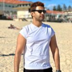 Abijeet Duddala Instagram - Aifoo and kiddies at the beach.. #beach #sunsoutbunsout #sydney Bondi Beach, NSW 2026, Australia