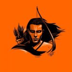 Abijeet Duddala Instagram - Stoic. Calm. But Fierce. Forever trying to emulate you Lord Ram.. Jai Sri Ram 🙏 #ramnavami