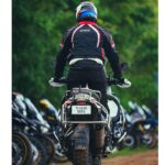 Abijeet Duddala Instagram - I did some jumps and stuff.. It was fun. Thanks @imbharadwajajit 🔥 @bmwjspmotorrad_hyderabad @bmwmotorrad_in @isbkracing #moto #gsexperience #bmwmotorrad #motorcycle #adventure #offroad #