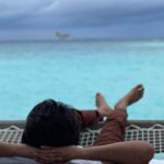 Abijeet Duddala Instagram – Dreaming of Maldives. Watching planes land into the sea.. this motivates me enough to set my secret plans into motion. Thank Lord Ram I have this ability to not give two peanuts when I don’t want to.. 

 #tbt #throwbackthursday #life #musings