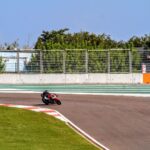 Abijeet Duddala Instagram - Shoutout to @ducatinsa for letting me ride this animal at a trackday last year. Can't wait to get back to it this winter! The Buddh International Circuit is one of the few circuits that can actually stretch the Panigale V4s legs.. I think I need to get a track specific motorcycle 💥 Excited for the BharatGP later this month. Happy to see Dorna and the Indian Government working together to finally make #MotoGP happen in one of the biggest motorcycle markets in the world, India. 🔥 #Moto #race #motorcycle #trackday #panigalev4 #ducati