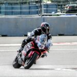 Abijeet Duddala Instagram - Shoutout to @ducatinsa for letting me ride this animal at a trackday last year. Can't wait to get back to it this winter! The Buddh International Circuit is one of the few circuits that can actually stretch the Panigale V4s legs.. I think I need to get a track specific motorcycle 💥 Excited for the BharatGP later this month. Happy to see Dorna and the Indian Government working together to finally make #MotoGP happen in one of the biggest motorcycle markets in the world, India. 🔥 #Moto #race #motorcycle #trackday #panigalev4 #ducati