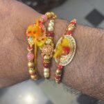 Abijeet Duddala Instagram – Raksha Bandhan 🙂 May the bonds between brothers and sisters only strengthen with time.. God Bless. 

#happy #rakhi #rakshabandhan #sisters #family