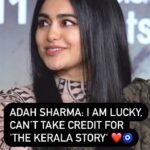 Adah Sharma Instagram - She set the box office on 🔥 this year with her success in 'The Kerala Story'. Yet, her humble and grounded approach towards her work and career is what makes her such a success. @adah_ki_adah , you were BRILLIANT in 'The Kerala Story' and post that recently in 'Commando' on @disneyplushotstar . This is indeed a wonderful phase for you and may God continue to be kind with you. It is a pleasure knowing you. ❤️🧿❤️ #adahsharma #reels #reelsinstagram #janhvikapoor #ananyapanday #thekeralastory