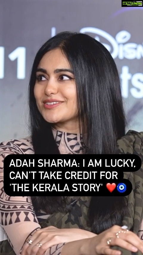 Adah Sharma Instagram - She set the box office on 🔥 this year with her success in 'The Kerala Story'. Yet, her humble and grounded approach towards her work and career is what makes her such a success. @adah_ki_adah , you were BRILLIANT in 'The Kerala Story' and post that recently in 'Commando' on @disneyplushotstar . This is indeed a wonderful phase for you and may God continue to be kind with you. It is a pleasure knowing you. ❤️🧿❤️ #adahsharma #reels #reelsinstagram #janhvikapoor #ananyapanday #thekeralastory