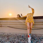 Adah Sharma Instagram - Sun☀️ Zara ❤️#radhasekoikaisenajale #radhaissotalented #100yearsofadahsharma #adahsharma #starkid #weightloss #comedy #RavivaarWithRadha