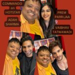 Adah Sharma Instagram - #commandoonhotstar review @jackiechan s stunt director @andy_long_nguyen & the @andylongstuntteam have done such a splendid job 🤩 but great teachers need great disciples & the flair that @premparrijaa & @adah_ki_adah have displayed in all the fight sequences is delicious if you are an #actionfan . Its #commando the limited edition series on @disneyplushotstar 🪖 I always knew #adah was destined for greatness so her becoming a superstar post #thekeralastory didn’t shock me 🤗 but I didn’t want that stardom to dent or change anything about her🤩❤️ cuz I am very fond of her. Well pleased to report that the simplicity with which she delivers her Hyderabadi lingo is adorably intact 🤣😂 and she herself is just the way she is - wonderful😍 I love that #VipulAmrutlalShah s cool as cucumber head unleashes this kind of thrilling action ⚡️@premparrijaa is quite the stormbreaker 💪 @vaibhav.tatwawaadi is actually such an experienced actor having worked across formats & languages in a short span of time that it’s a pleasure watching him deliver his scenes with ridiculous ease. The inevitable question did I miss @mevidyutjammwal ? Well only fleetingly, because as #vidyut s fan I knew he had to move on 🙌 & seeing #prem #adahsharma & the others at work I realised that this is the crew that will now take this well loved franchise forward👍 onward & upward #commando4onhotstar Ps : loved my time in studio with these folks - also because THEY were happy to spend time with me - and weren’t thinking of this afternoon together as just promotions and publicity. Hence the good vibrations flowed 😎 ….happily . . #hotstarspecials #commandomissionreport @shwetapoojari86 @meheksinghi @anam_2209 @radhika_nihalani @think_ink_communications @sunshinepicturesofficial @aashin_shah @shreya_chaudhry @tigmanshu_d @amit.sial @castingchhabra @ishteyak15 @shajichoudhary @maninichadha #celebrityinterviews #hrishikeshkannan #radio #podcast #vidyutjammwal #atsofficer #bhavanareddy #commandovirat #action #thriller #indianarmy #indiandefenceforces #thrills