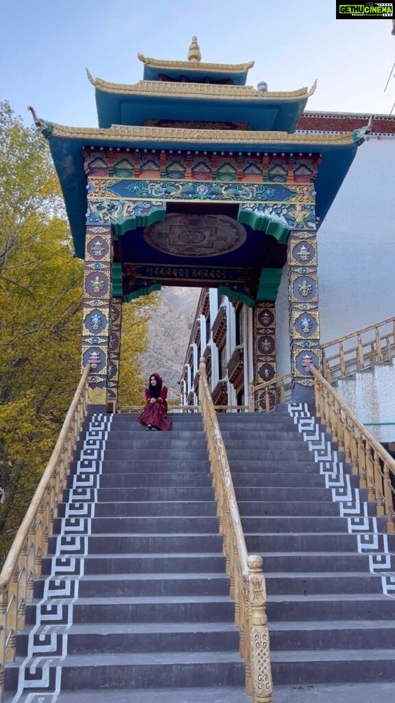 Adah Sharma Instagram - I forgot to make a wish 🧚‍♀️🤡🐒 #WelcomeToTheAdahVerse #100YearsOfAdahSharma #adahsharma #leh #lehladakh Hemis Monastery, Leh, Ladakh.