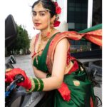 Adah Sharma Instagram - Jaanaa Kahan hai? 🙃🏍️ From the Runaway Bride series Magazine: Wedding Affair @weddingaffairofficial @weddingaffairindia Cover Star: Adah Sharma @adah_ki_adah Stylist: @juhi.ali Photographer: @zackfenwick23 Make-up: @kanika_arrora Hair: @snehal_uk Saree: @kalkifashion Jewellery: @kushalsfashionjewellery @tadaccessories @rubans.in Footwear: @worldofanaar Location: @hotel_saharastar by: @volokal Cinematographer: @chalchitrakar Artist Publicist @shimmerentertainment Artist bodyguard @jagats38 Co-ordinated by: @nadiiaamalik #adahsharma #adahkiadah #adah_ki_adah #weddingaffair #weddingaffairindia #weddingaffairofficial #weddingaffairmagazine #marathi #marathiwedding #marathiweddings #100YearsOfAdahSharma #adahsharma
