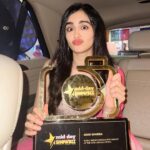 Adah Sharma Instagram - Iconic breakthrough performance of the year 😍 First set of awards for #TheKeralaStory ! @middayindia thank you for being as brave as the audience and publicly showing your love ! Audience aapko bahut bahut badhai . I accepted the award on behalf of every single person who went and watched our movie last night ! ❤️😍 . . . The second pic is a continuity pic from The Kerala Story shoot The fourth is my lovely photoshop skills 🤣 Pic 5 the audience is my fav pic ever !! 7 is Sudipto sirs photography 8 my heel broke on the red carpet ! HeelSss both broke ! And the last pic is the wind playing the lead role yesterday while we tried to do pictures Got some ‘hair raising’ pics …literally #adahsharma #100yearsOfAdahSharma