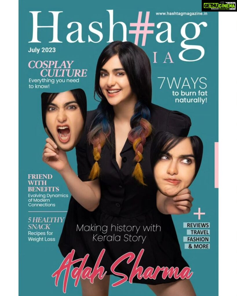 Adah Sharma Instagram - Captivating audiences with her latest film 'Kerala Story’ Adah Sharma’s movies have raked in over 300 crores at the box office, making her the Highest-Grossing Women-Led Movie ever! “I wouldn’t change anything” laughs Adah as she talks about her journey in the industry and more. . Introducing our July cover star, the gorgeous @adah_ki_adah! . Head to the link in the bio to read more on the exclusive interview of the star and more about the issue. @hashtagmagazine.in Photographer: @faizialiphotography Hair: @snehal_uk Makeup: @adah_ki_radha Publicist: @shimmerentertainment . #adahsharma #coverstar #julyissue #fashionicon #100YearsOfAdahSharma #adahsharma
