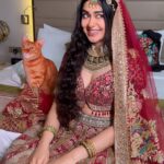 Adah Sharma Instagram - Saying NO to guess what on the cover of @weddingaffairofficial #behindthescenes #StarKidRadhaSharma ❤️#radhasekoikaisenajale #radhaissotalented #100yearsofadahsharma #adahsharma #starkid #weightloss #comedy #RavivaarWithRadha #bollywood #wedding #weddingdress #lehenga
